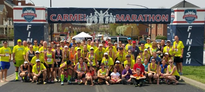 2015 Carmel Marathon Finish - NRC