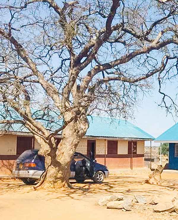 Old block of classrooms