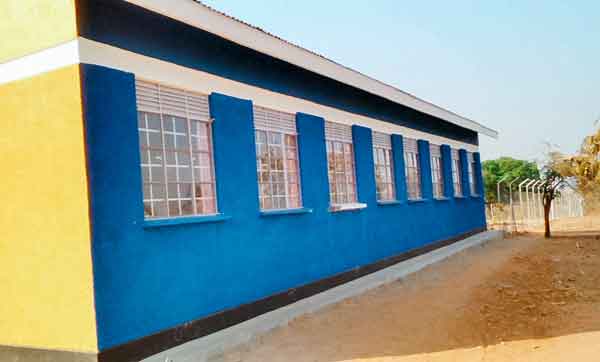 New block of classrooms