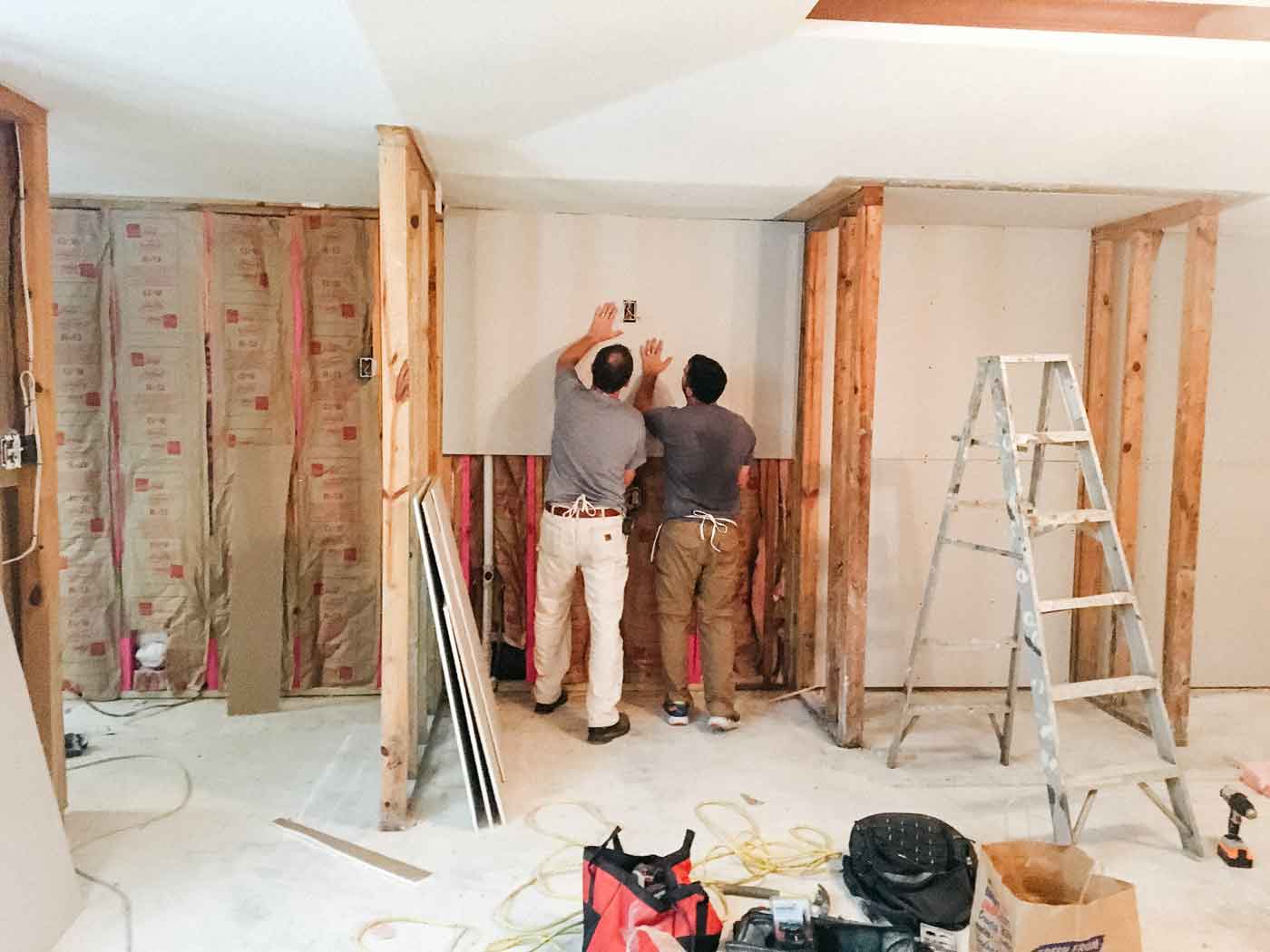 Working inside George's home