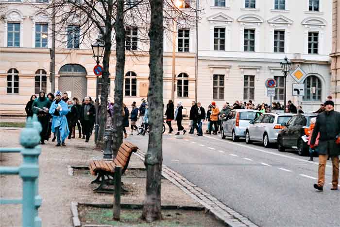 A walk through Potsdam