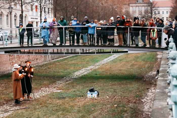 Watching the shepherds